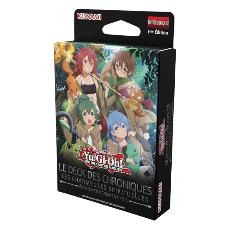 Yu-Gi-Oh! - Deck de Structure - LE DECK DES CHRONIQUES : Les Charmeuses Spirituelles - Édition All-Foil