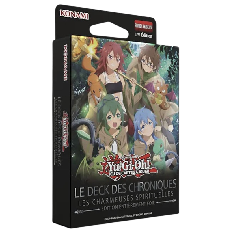 Yu-Gi-Oh! - Deck de Structure - LE DECK DES CHRONIQUES : Les Charmeuses Spirituelles - Édition All-Foil