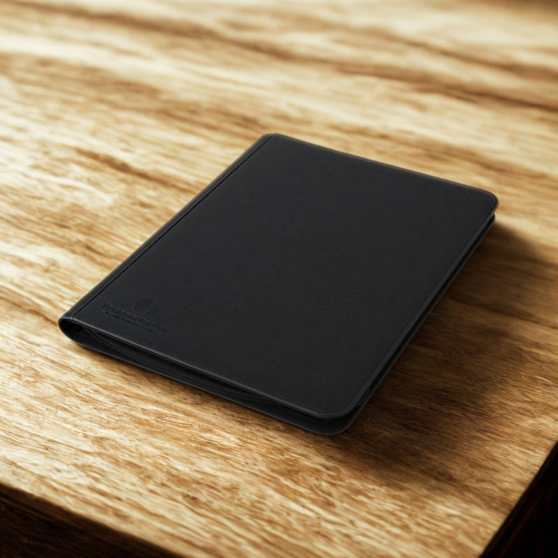 Treasurewise - Classeurs Toploaders - WiseGuard Zip Toploader Binder - 216 cartes