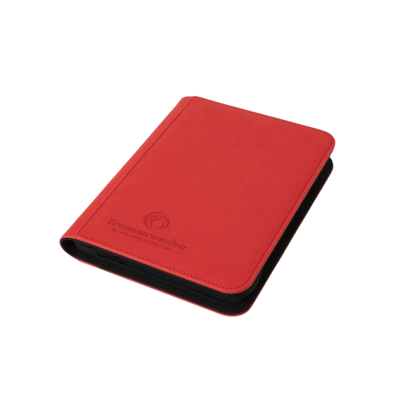 Treasurewise - Classeurs - WiseGuard Mini Zip Binder - 160 cartes