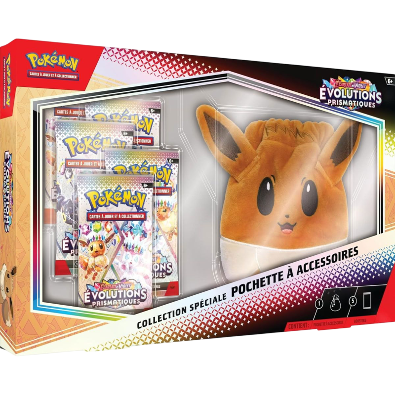 Pokémon - Coffret Accessoires Pochette - EV08.5 - Evolutions Prismatiques