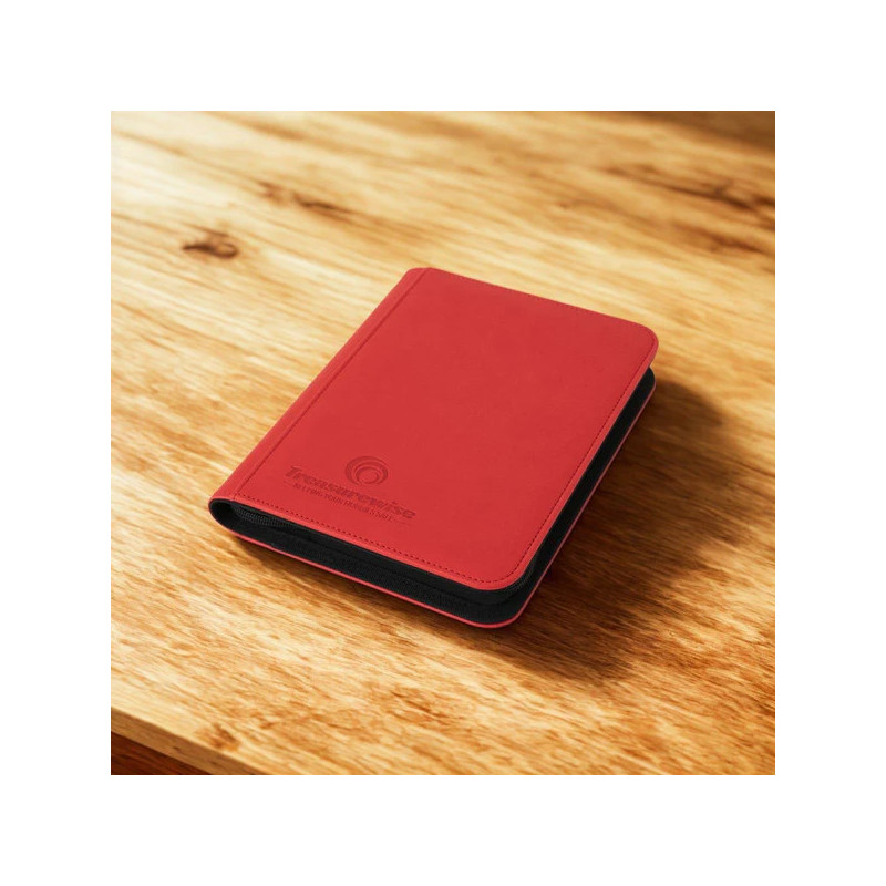 Treasurewise - Classeurs - WiseGuard Mini Zip Binder - 160 cartes