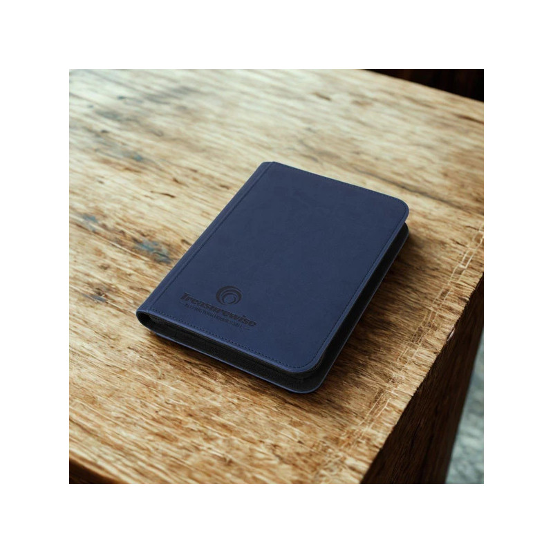 Treasurewise - Classeurs - WiseGuard Mini Zip Binder - 160 cartes