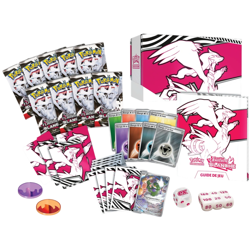 Pokémon - Coffret Dresseur d'Élite - ETB EV10.5 - Flamme Blanche