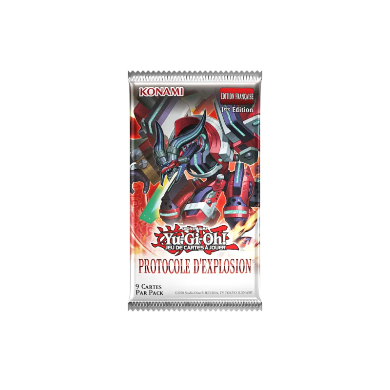 Yu-Gi-Oh! - Display de 24 boosters - Protocole d’Explosion