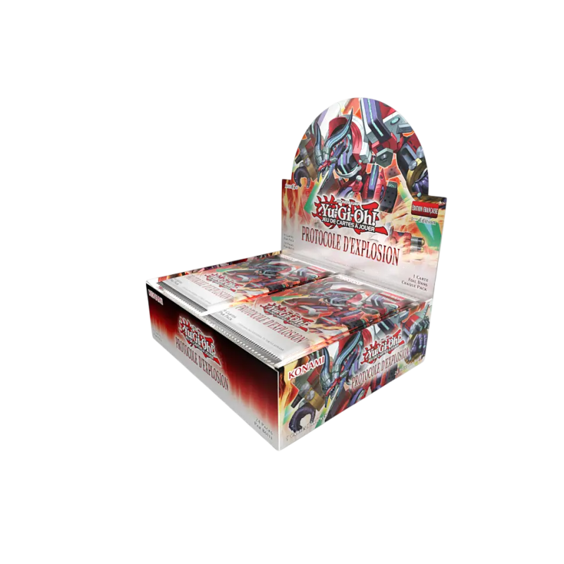 Yu-Gi-Oh! - Display de 24 boosters - Protocole d’Explosion