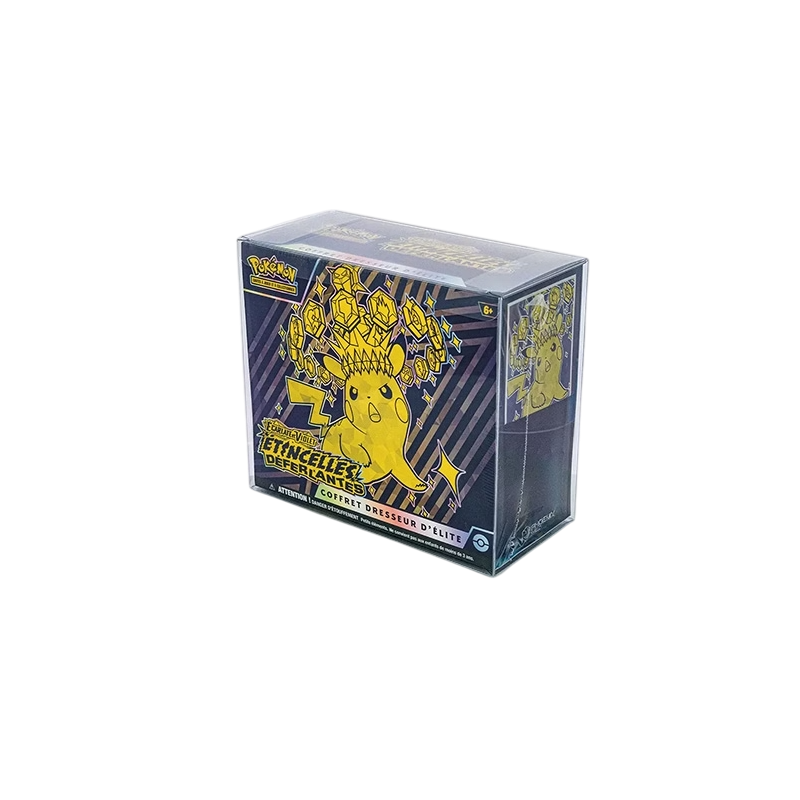 Phoenix Shield - Protection Souple PVC - Coffret Dresseur d’Élite Pokémon - ETB (Clear Case)