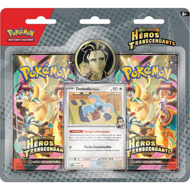 Pokémon - Duo Pack ME02.5 - Héros Transcendants - Saquedeneu / Dodoala