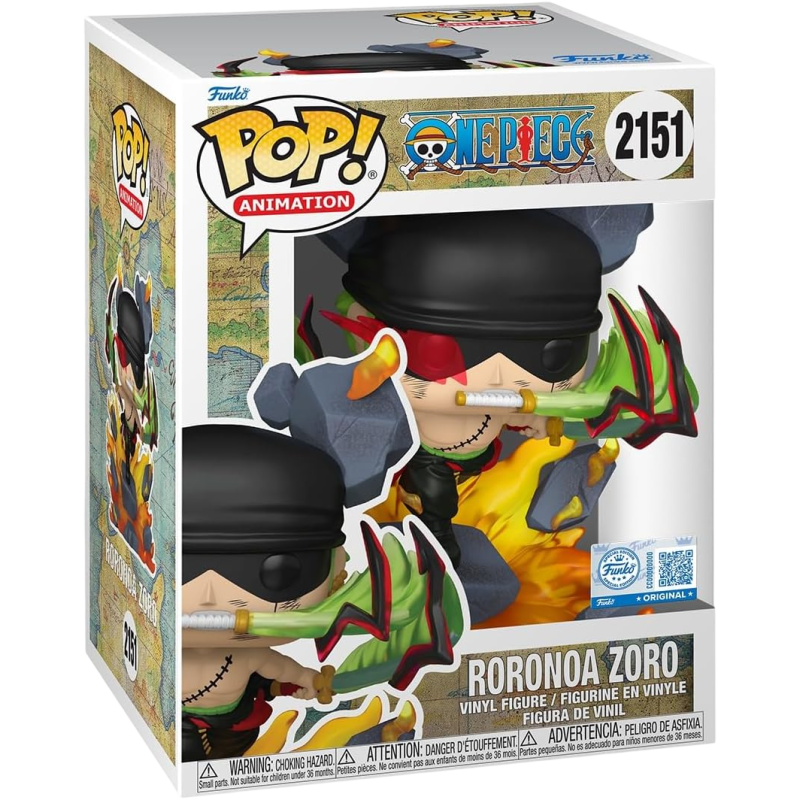 Funko Pop! - Premium : One Piece - N°2151 - Roronoa Zoro King of Hell