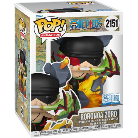 Funko Pop! - Premium : One Piece - N°2151 - Roronoa Zoro King of Hell