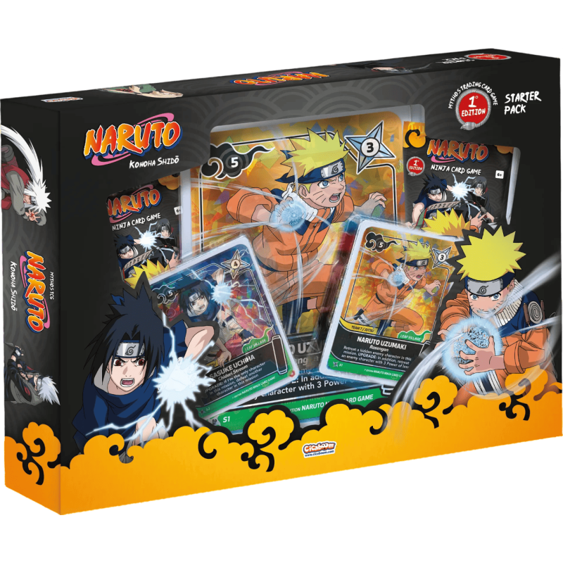 Naruto Mythos TCG - Coffret Spécial - Set 1 - Konoha Shidō - Édition 1 - Sasuke & Naruto - FR