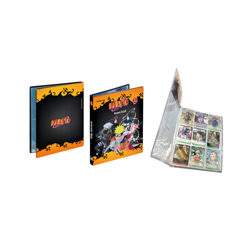 Naruto Mythos TCG - Classeur - Set 1 - Konoha Shidō - Édition 1 - FR