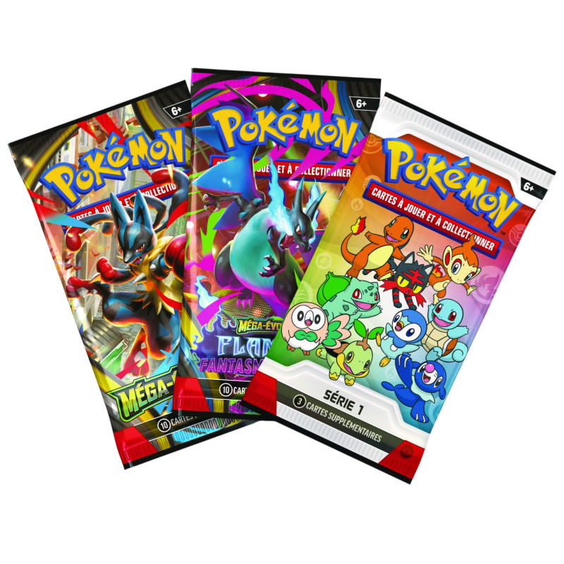 Pokémon - Coffret Collection Illustration Premiers Partenaires - Série 1 - 30 ans