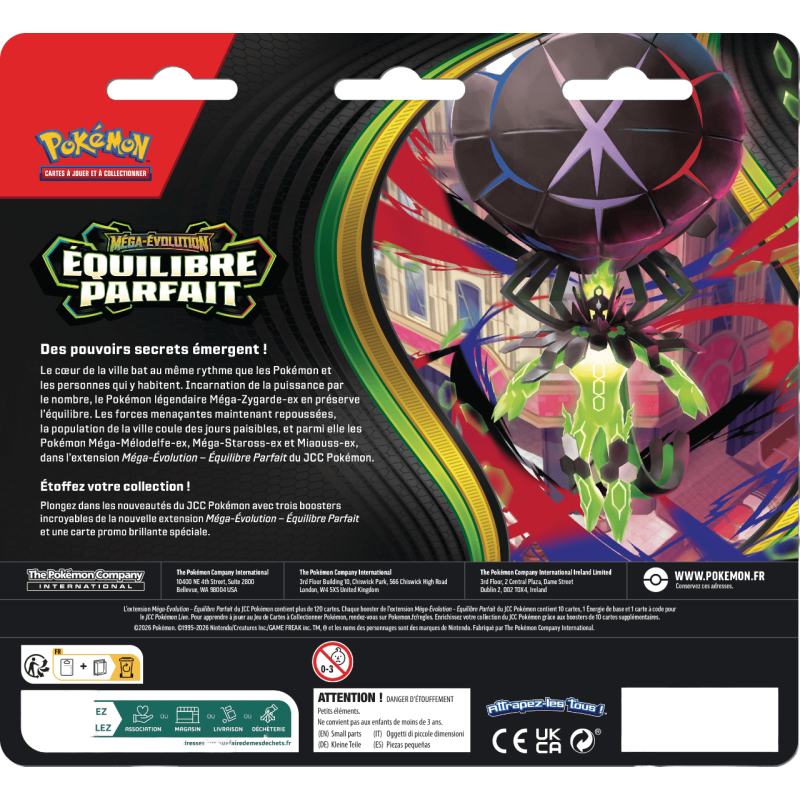 Pokémon - Tripack ME03 - Équilibre Parfait - Germignon