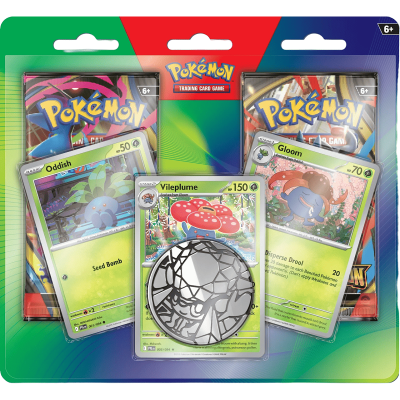 Pokémon - Duo Pack Mars 2026 - Mystherbe, Ortide & Rafflésia