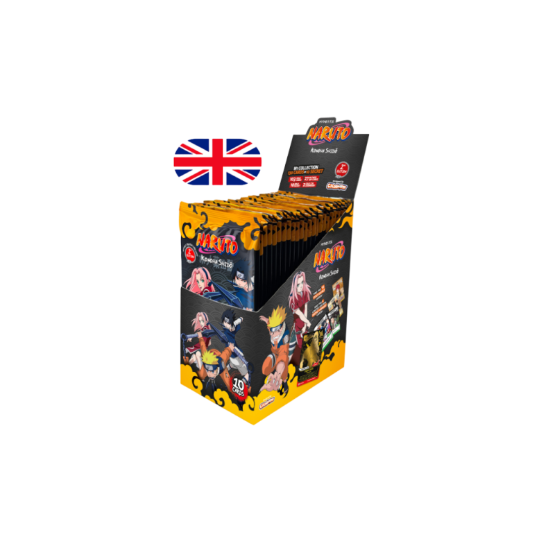 Naruto Mythos TCG - Display de 24 Boosters - Konoha Shidō - Édition 2 - EN