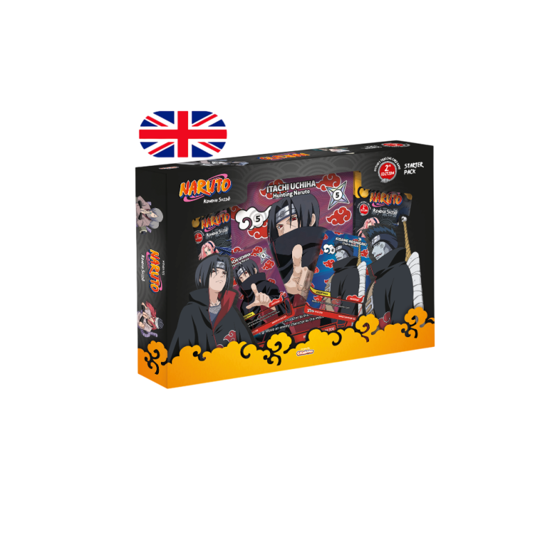Naruto Mythos TCG - Coffret Spécial - Set 1 - Konoha Shidō - Édition 2 - Itachi - EN
