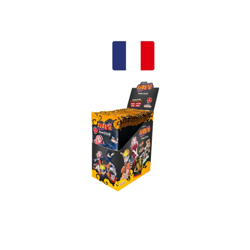 Naruto Mythos TCG - Display de 24 Boosters - Set 1 - Konoha Shidō - Édition 2 - FR