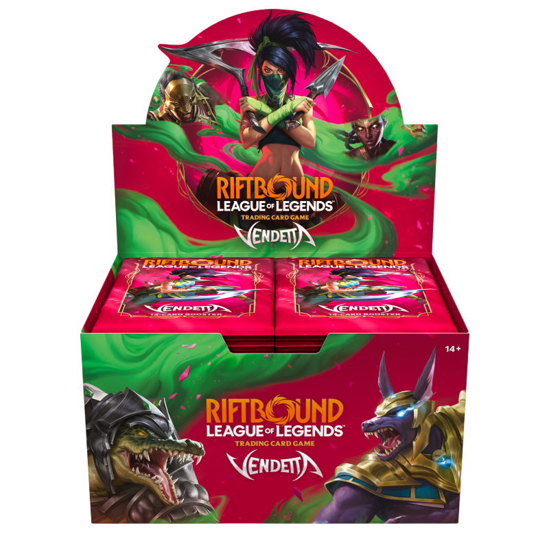 Riftbound: League of Legends TCG - Display de 24 Boosters - Set 4: Vendetta - EN