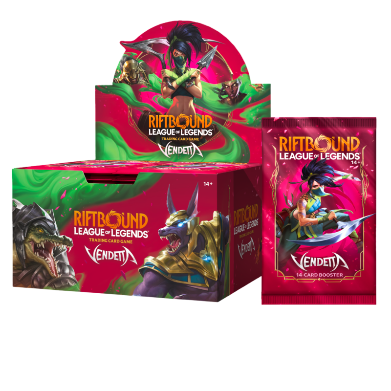 Riftbound: League of Legends TCG - Display de 24 Boosters - Set 4: Vendetta - EN