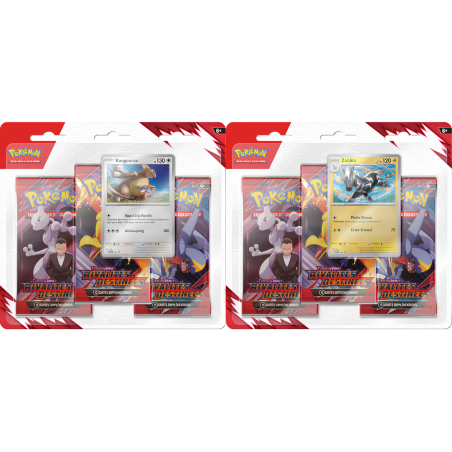 Pokémon - Tripack EV10 - Zéblitz / Kangourex