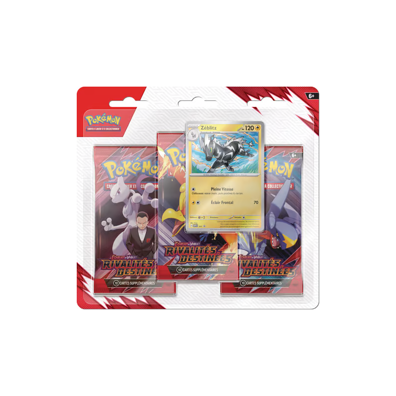 Pokémon - Tripack EV10 - Zéblitz / Kangourex