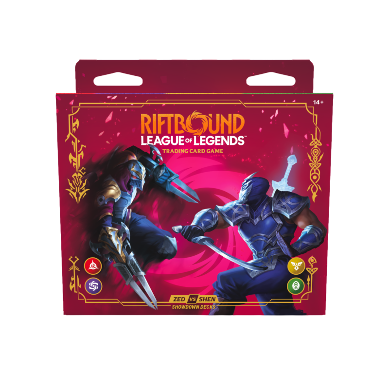Riftbound: League of Legends TCG - Champion Deck Showdown: Zed vs Shen - Set 4: Vendetta - EN