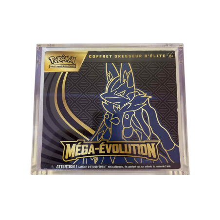 Pokémon - Protection Acrylique Premium - Coffret Dresseur d'Élite - ETB