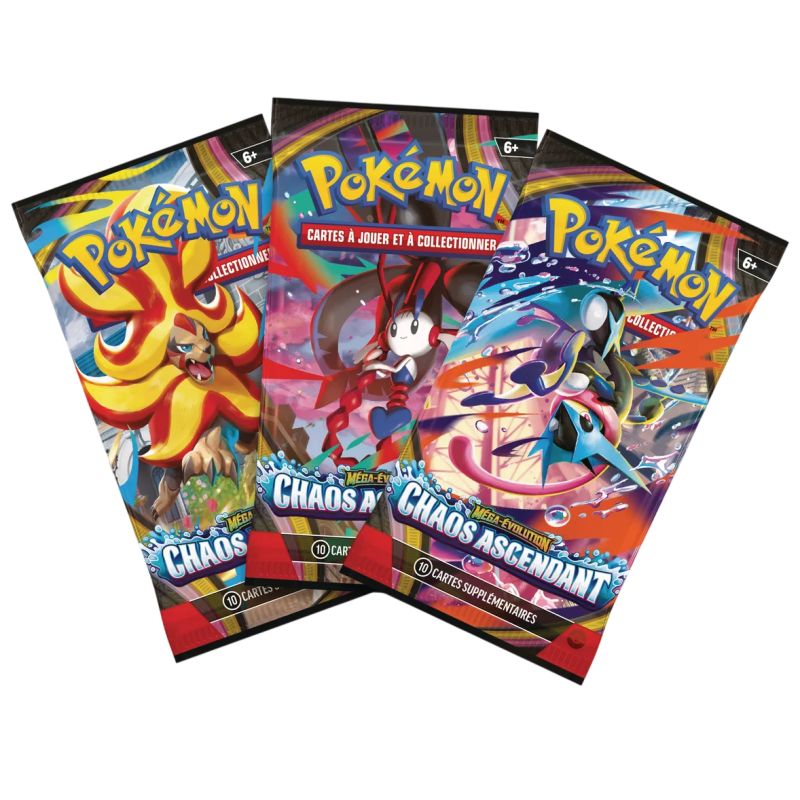 Pokémon - Tripack ME04 - Chaos Ascendant - Reptincel