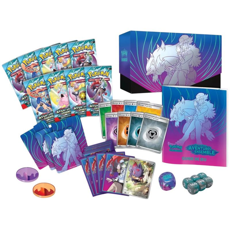 Pokémon - Coffret Dresseur d'Élite - ETB EV09 - Aventures Ensemble