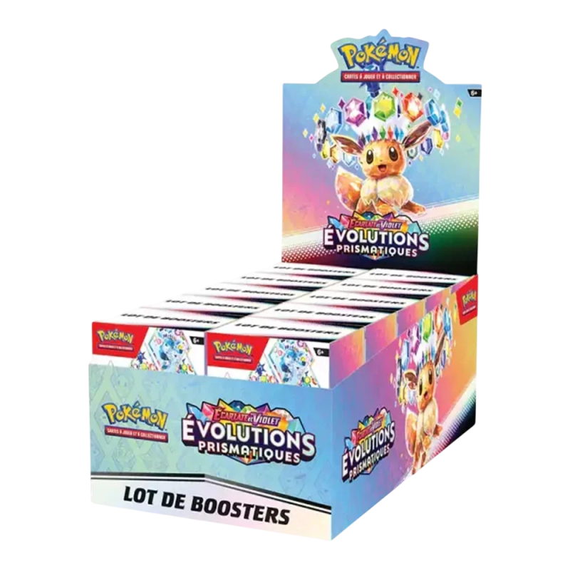 Pokémon - Bundle de 6 boosters - EV08.5 - Evolutions Prismatiques