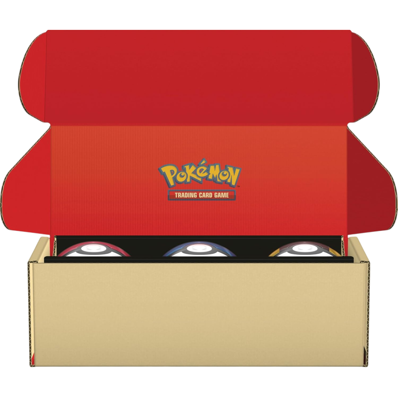 Pokémon - Lot de Boîtes Poké Ball - Poké, Super & Hyper Ball