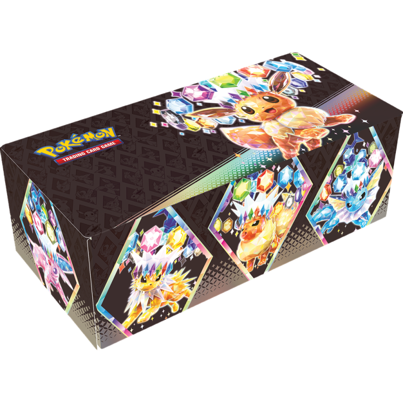 Pokémon - Boite surprise de Rangement EV08.5 - Évolutions Prismatiques