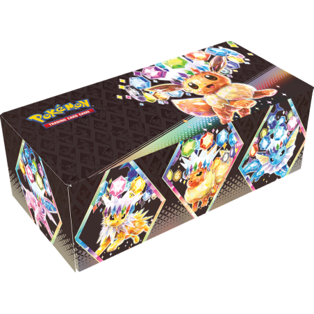 Pokémon - Boite surprise de Rangement EV08.5 - Évolutions Prismatiques