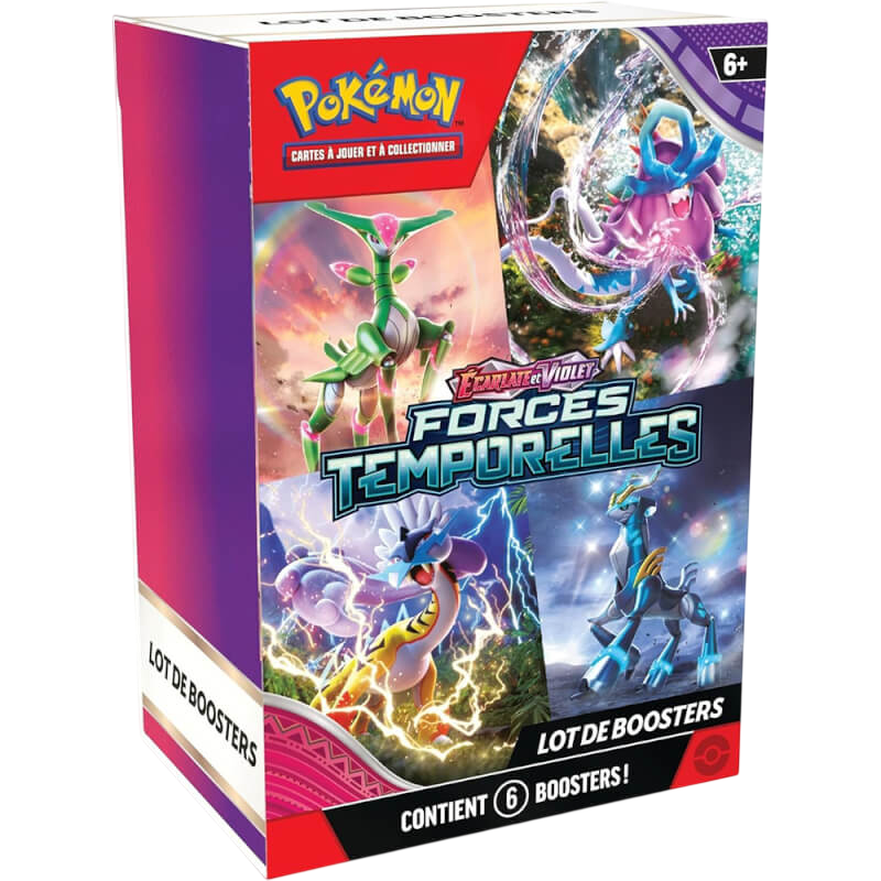 Pokémon - Bundle de 6 boosters - EV05 - Forces Temporelles
