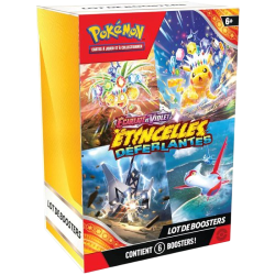 Pokémon - Bundle de 6 boosters - EV08 - Étincelles Déferlantes