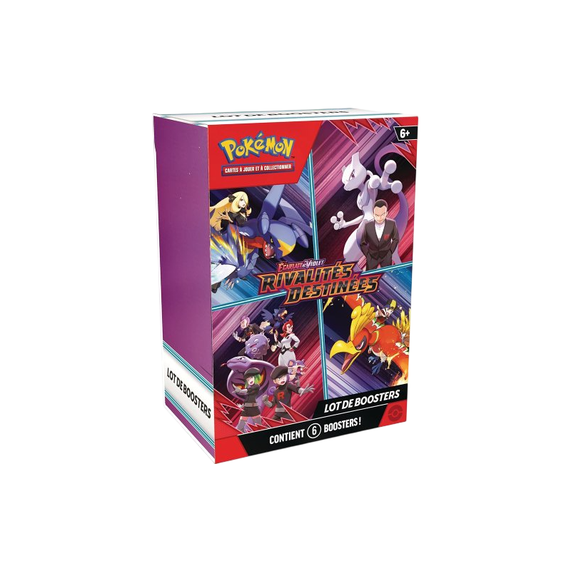 Pokémon - Bundle de 6 boosters - EV10 - Rivalités Destinées