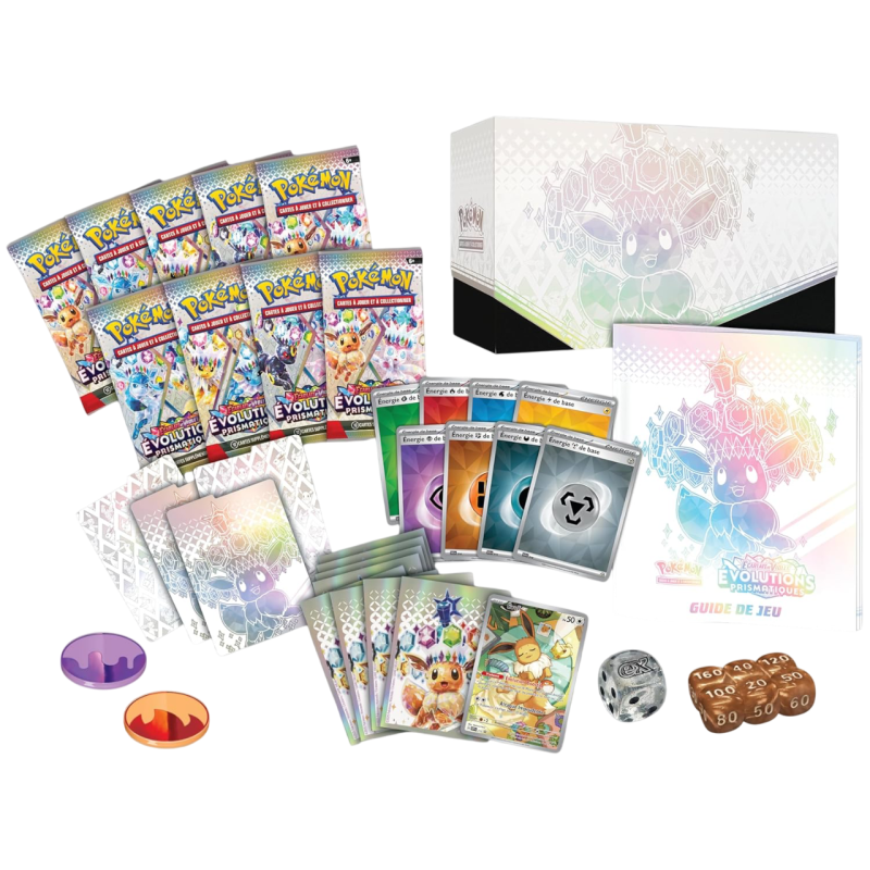 Pokémon - Coffret Dresseur d'Élite - ETB EV08.5 - Évolutions Prismatiques