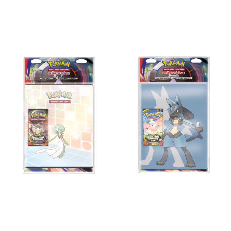 Pokémon - Pack Portfolio + Booster ME03 - Équilibre Parfait