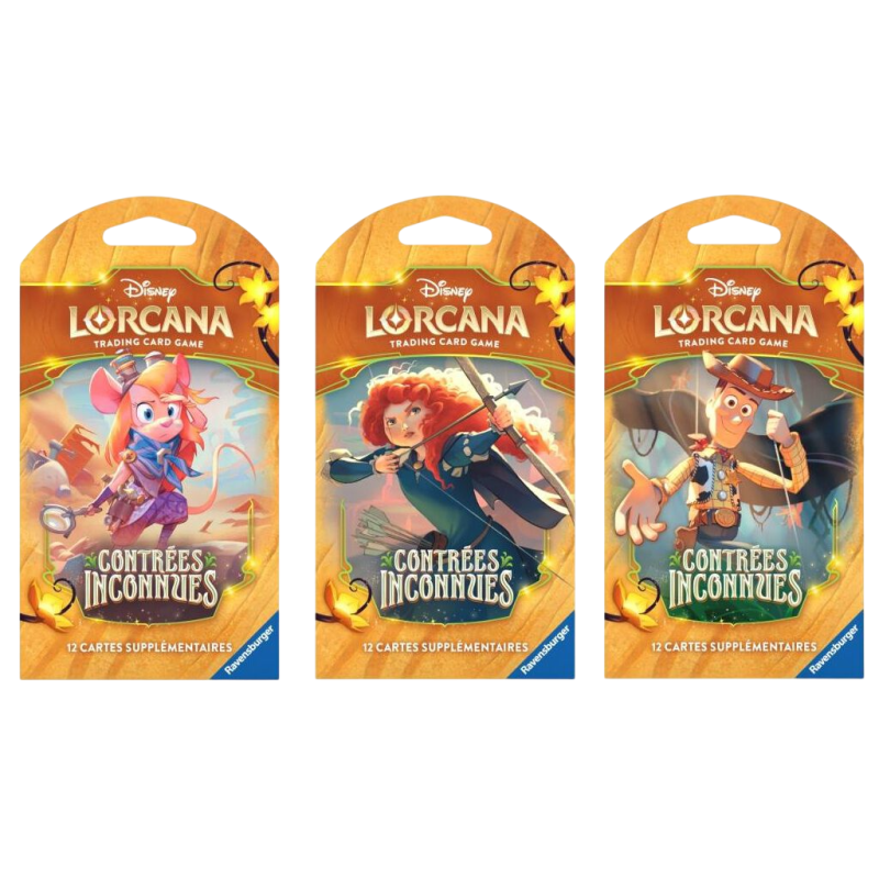 Disney - Lorcana - Booster - Chapitre 12 - Contrées Inconnues