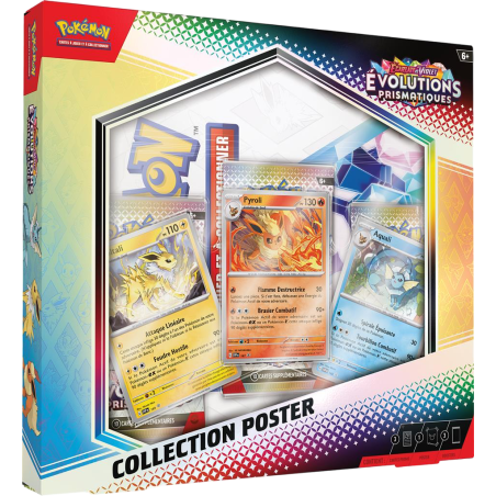 Pokémon - Collection Poster EV08.5 - Évolutions Prismatiques