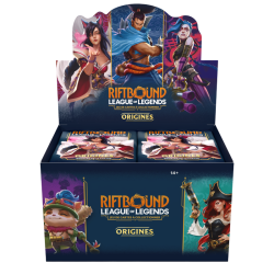 Riftbound: League of Legends TCG - Display de 24 Boosters - Set 1: Origines - FR
