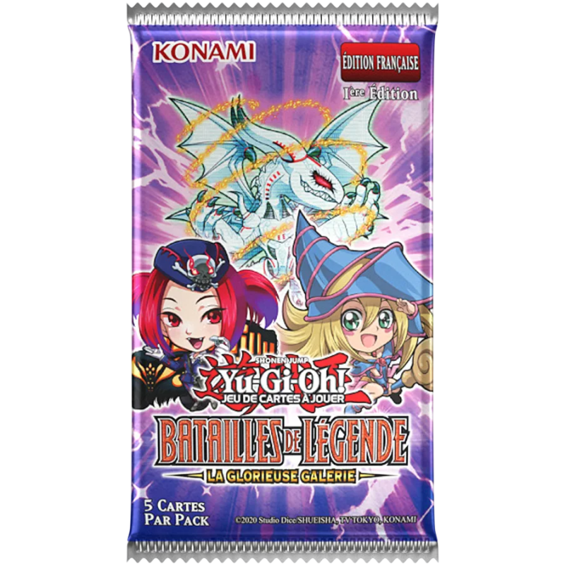 Yu-Gi-Oh! - Display de 24 boosters - Batailles de Légende : La Glorieuse Galerie