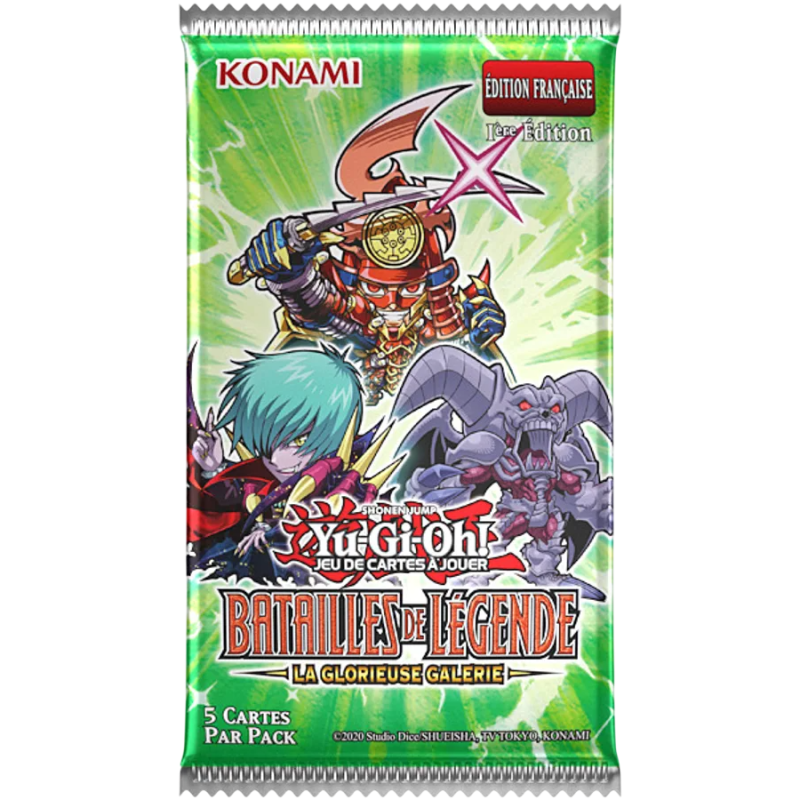 Yu-Gi-Oh! - Display de 24 boosters - Batailles de Légende : La Glorieuse Galerie