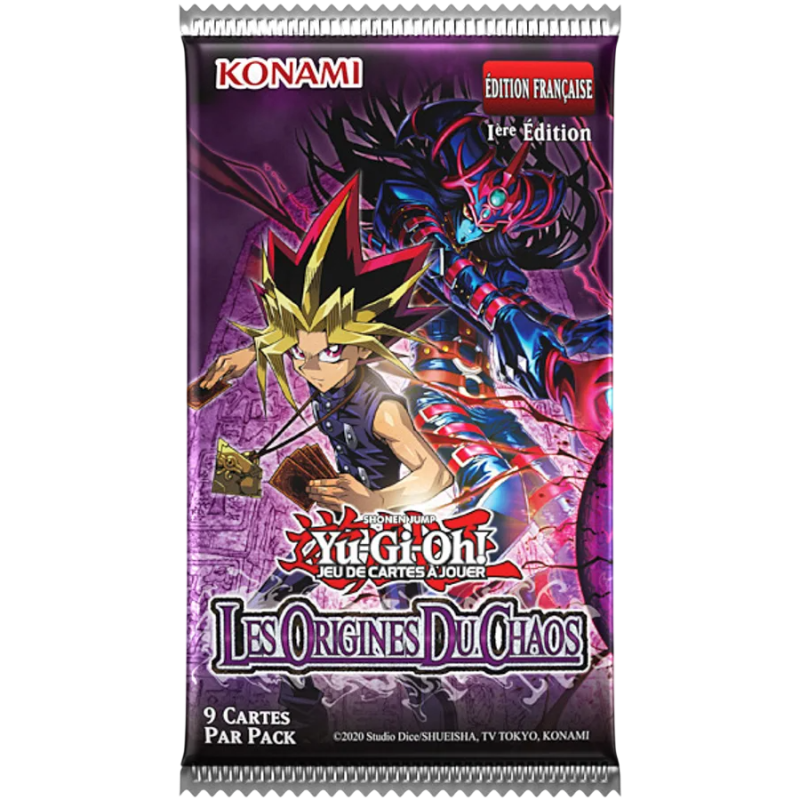 Yu-Gi-Oh! - Display de 24 boosters - Les Origines du Chaos