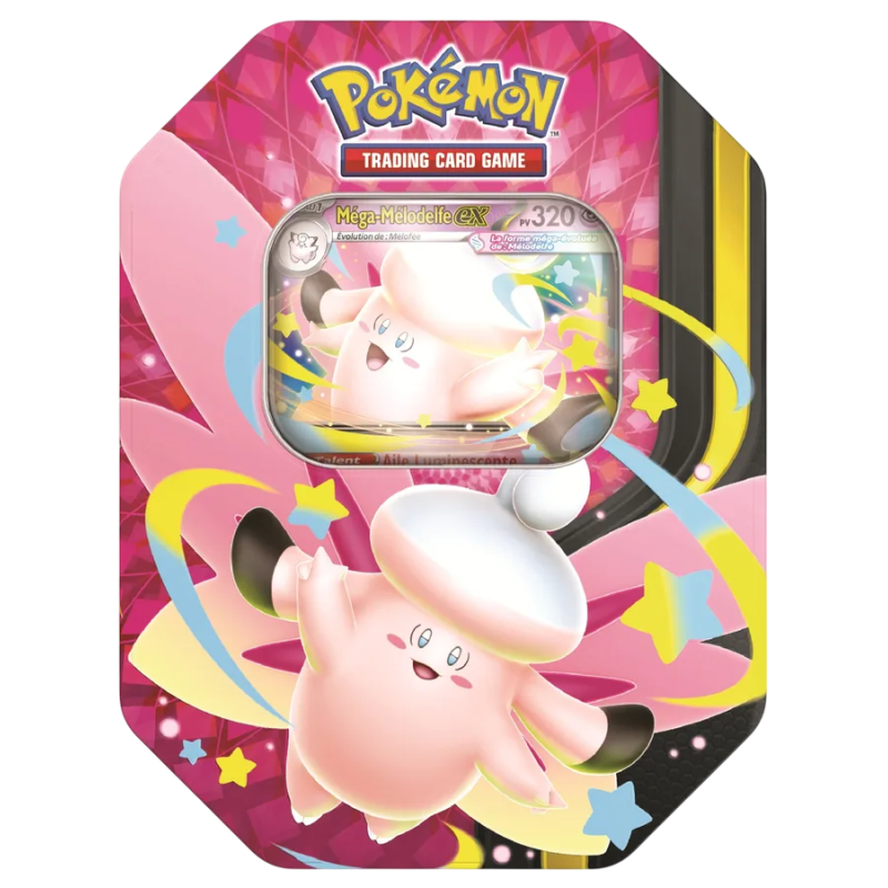 Pokémon - Pokébox - Méga Clair de Lune - Méga-Mélodelfe ex / Méga-Ectoplasma ex