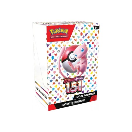 Pokémon - Bundle de 6 boosters - EV03.5 - 151