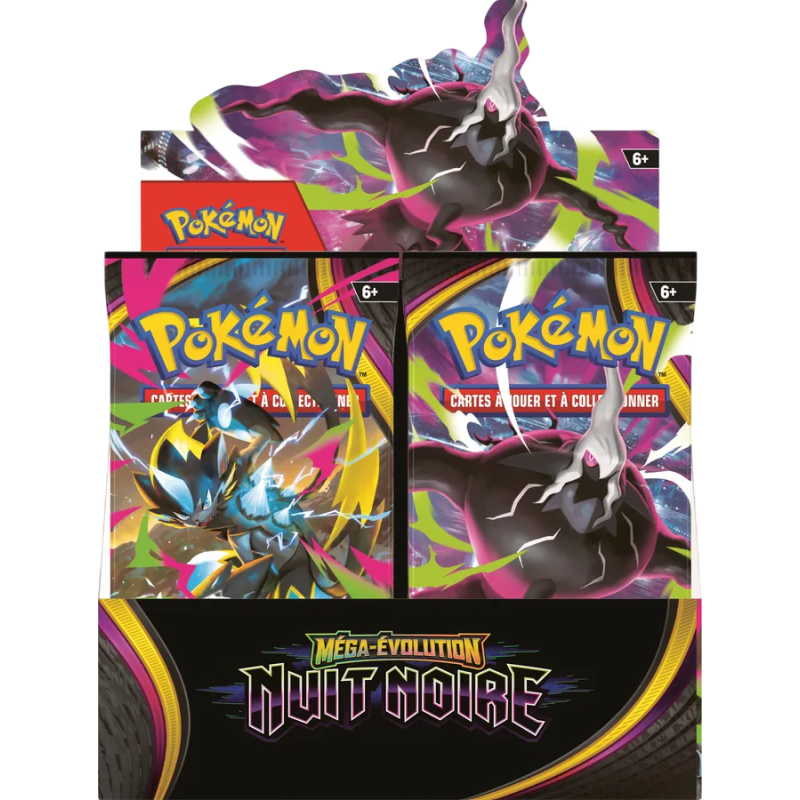 Pokémon - Display de 36 boosters - ME05 - Nuit Noire