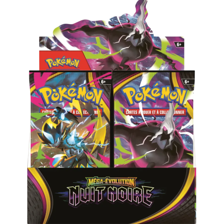 Pokémon - Display de 36 boosters - ME05 - Nuit Noire