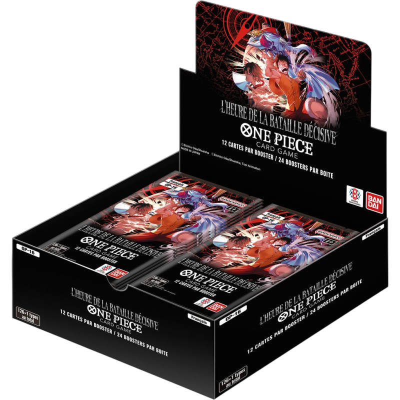 One Piece - Display de 24 boosters - OP16 - L’Heure de la Bataille Décisive